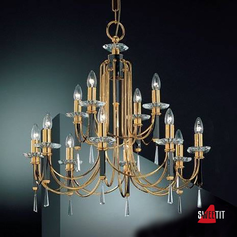 Люстра Prearo Contessa CONTESSA/8+4/24K