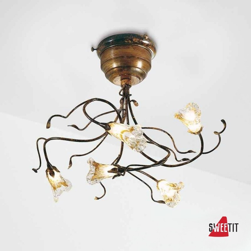 Потолочная люстра Bellart Soffio 1021/PL5L 20/V05