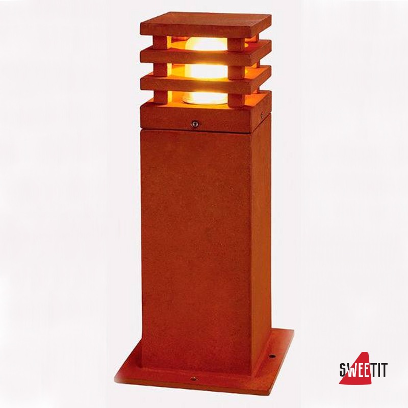 Садово-парковый фонарь SLV RUSTY 40 LED SQUARE 233427