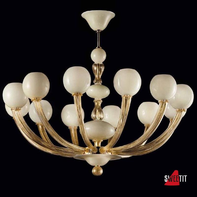 Люстра Sylcom Gritti 1537/12 D BLAV.ORO