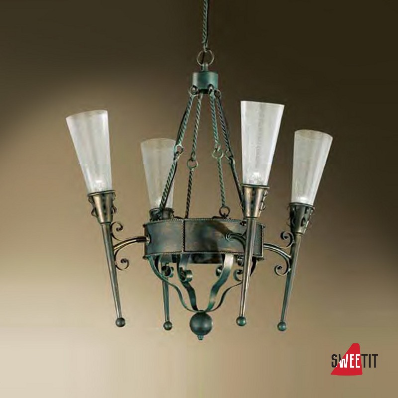 Люстра MM Lampadari Fiaccole 6231/4 V0007