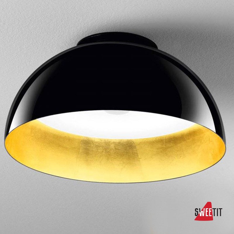 Потолочный светильник IDL Amalfi 478/35PF/C black gold