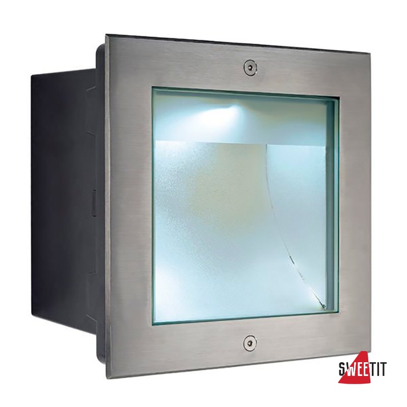 Светодиодный встраиваемый уличный светильник SLV DASAR LED SQUARE 229381