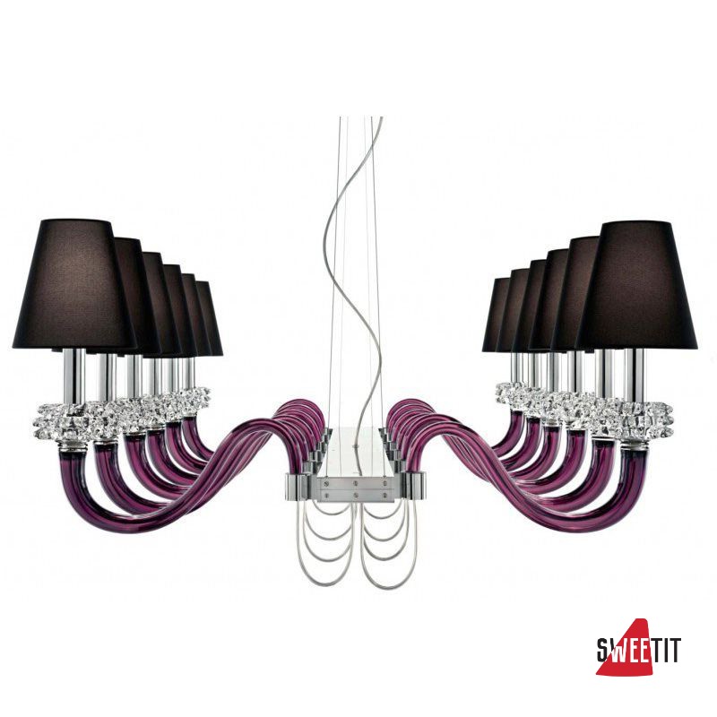Люстра Barovier&Toso Domo Amsterdam 7114/7115/7116 Арматура CC/IC/RS/EL/CA/VI Абажур BB/NN/MM