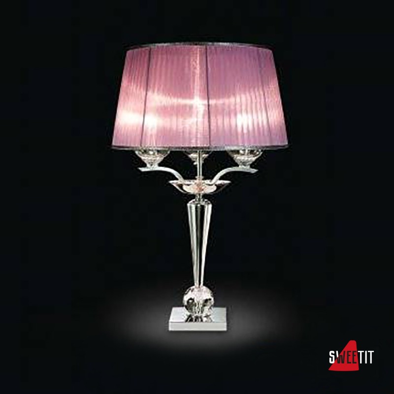 Настольная лампа Renzo Del Ventisette LSG 14303/3+1 DEC. CROMO