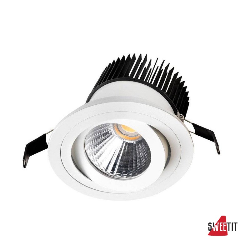 Встраиваемый спот (точечный светильник) Leds C4 Delta 90-4854-14-37