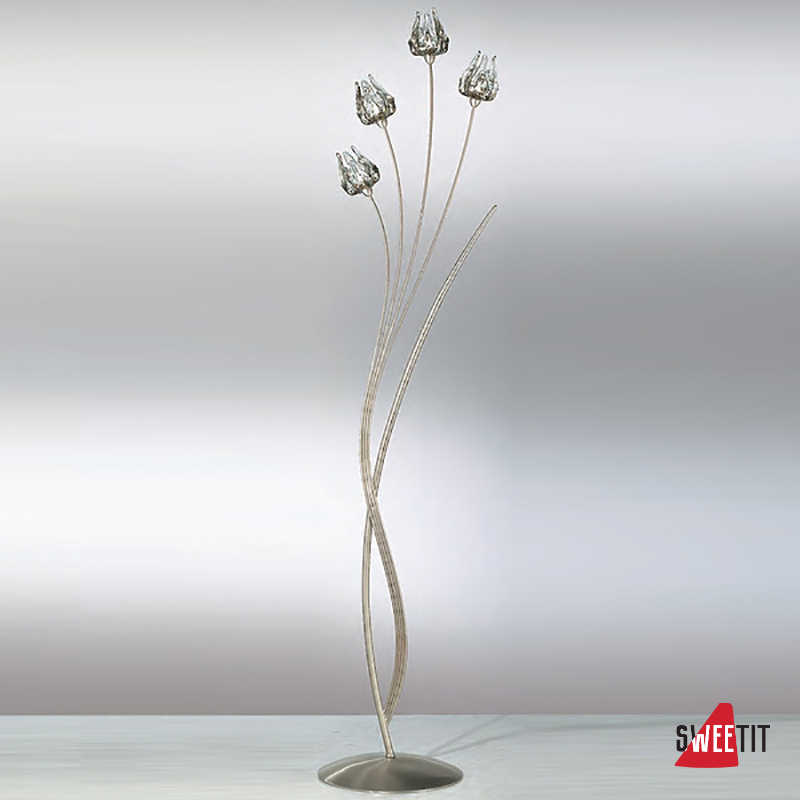 IDL Medusa 266/4P Brushed nickel V286/144/22