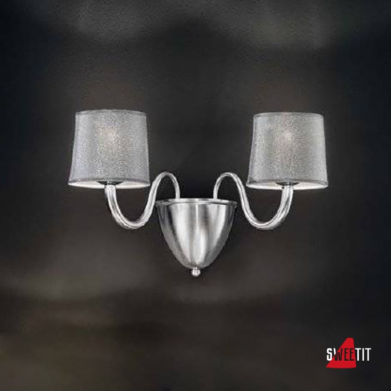 Бра IDL Grace 530/2A chrome+Silver