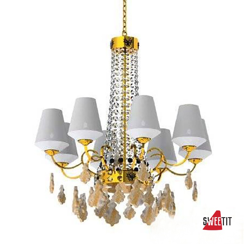 Люстра Beby Group Charming beauty 0250B03 Gold White White gold leaf