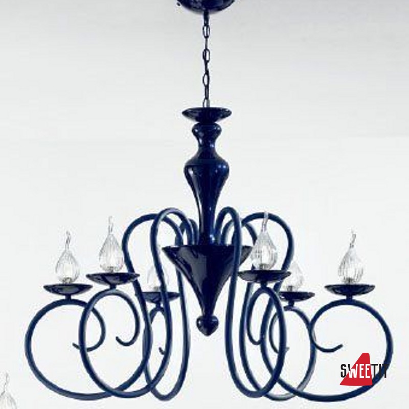 Потолочные светильники IDL Deco 461/6 Blue в Москве купить в Sweetit.ru