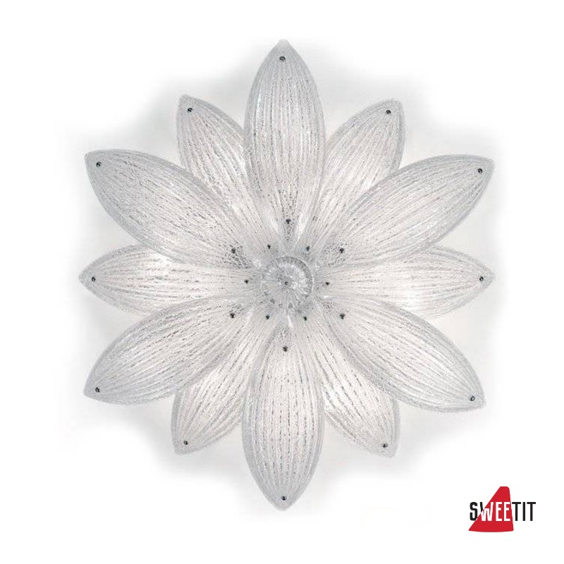 Настенно-потолочный светильник IDL Paradise 430/90PF Chrome Silver leaf