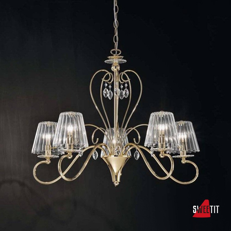 Люстра IDL Mademoiselle 547/5 Light gold