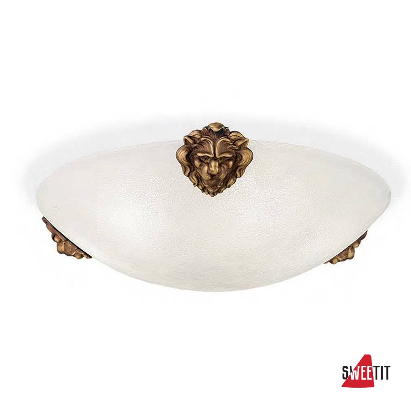 Потолочный светильник Prearo LION 2097/52/PL/BR