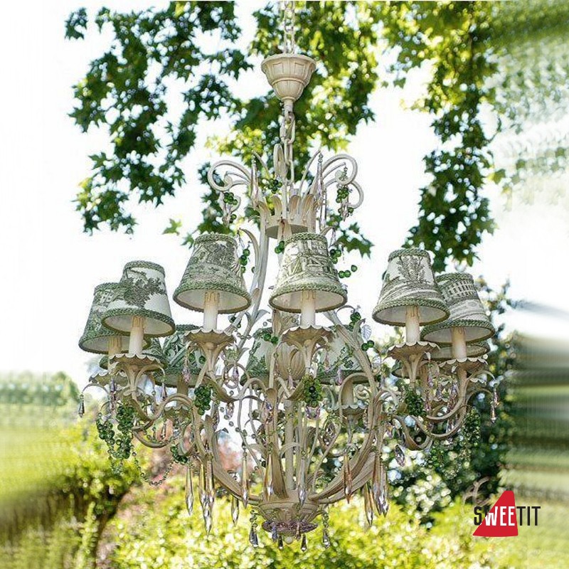 Люстра Non Solo Luce Provence Collection Clarice CH-12 P I