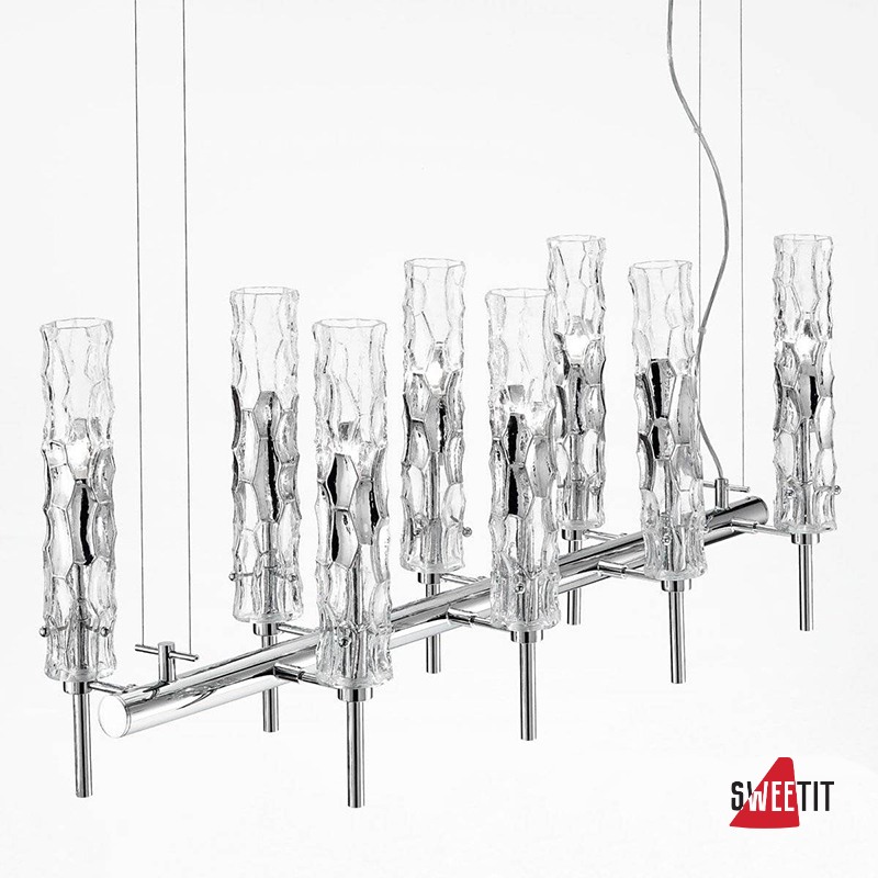 Люстра IDL Bamboo 496/8 Chrome