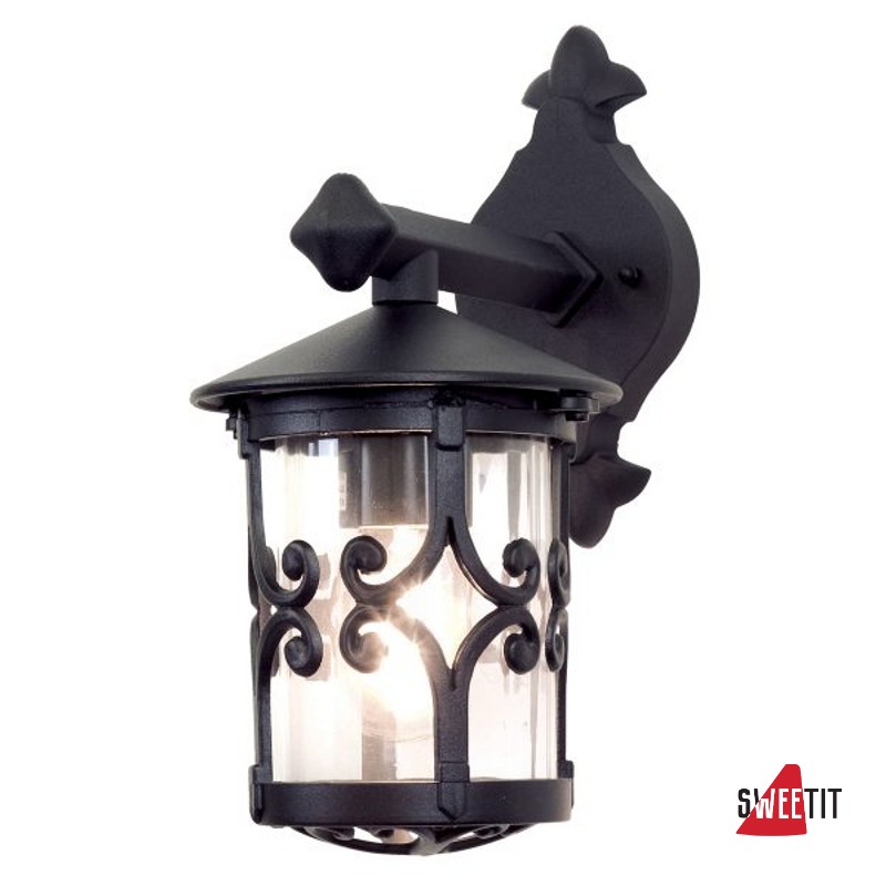 Уличный настенный светильник Elstead Lighting Hereford BL8 BLACK