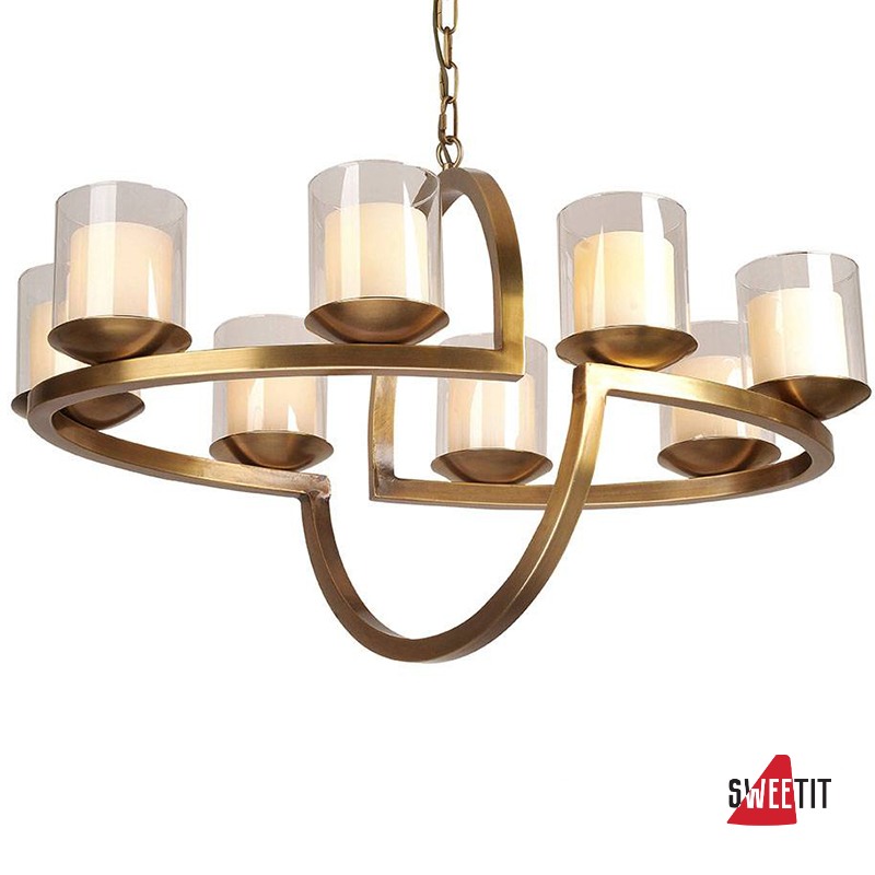 Люстра Newport Niya 35008+1/S brass