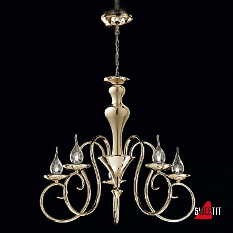 Люстра IDL Deco 461/5 gold