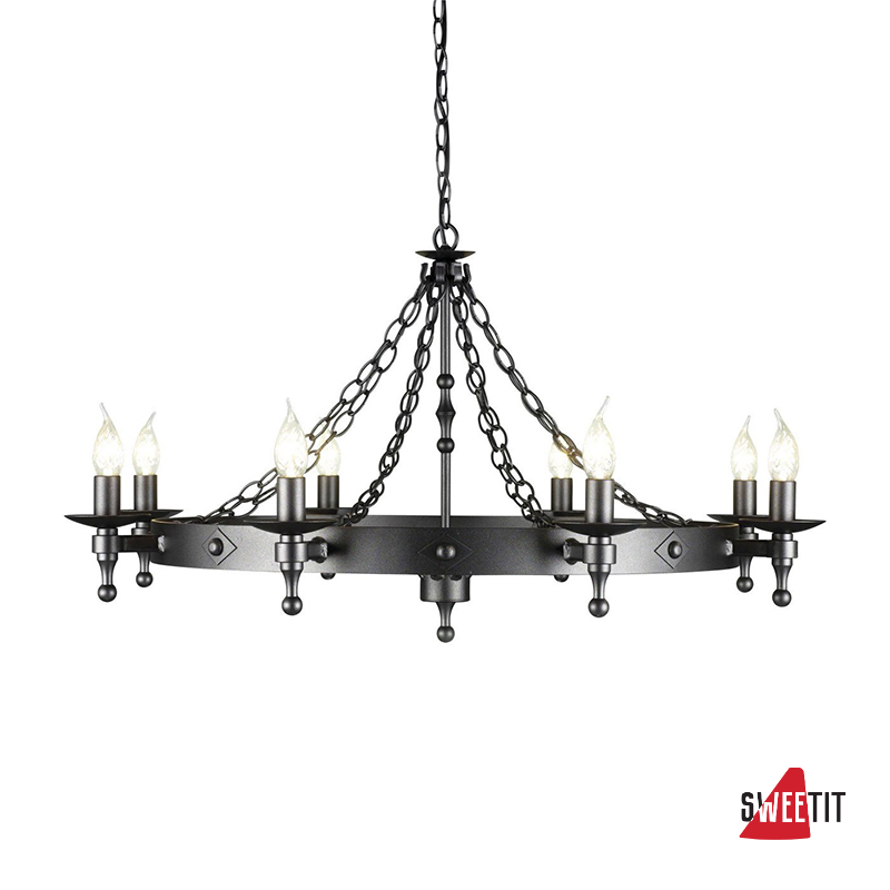 Люстра Elstead Lighting Warwick WR8 GRAPHITE