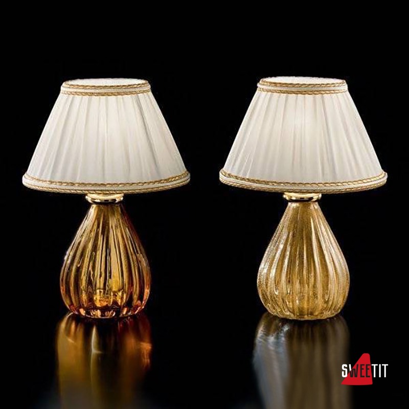 Настольная лампа Sylcom Scrigno 1395 K CR.ORO + TOP 1462/22 ORO