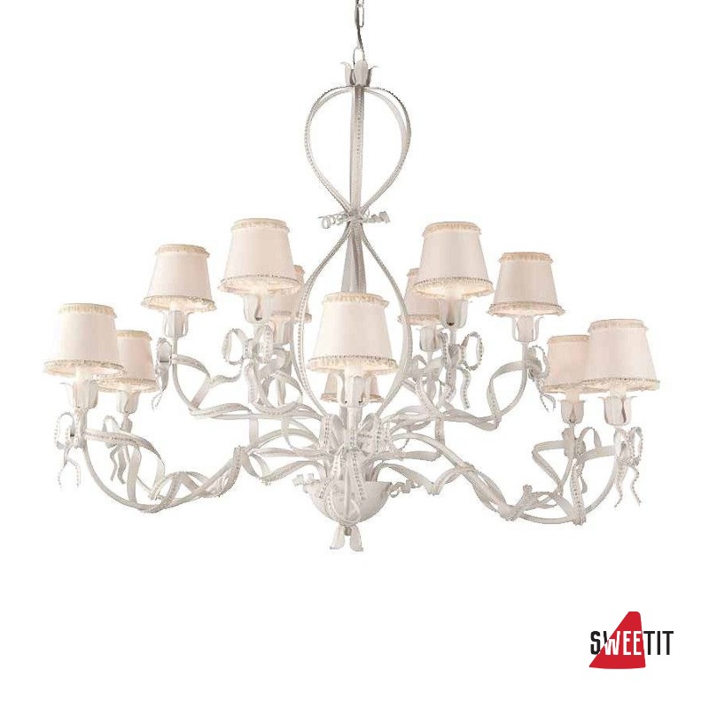Люстра Eurolampart Fiocchi Strass 2465/12LA 1015/7479