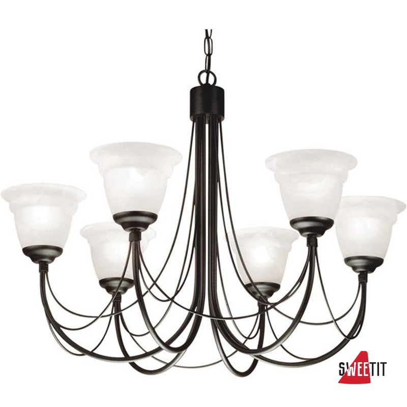 Люстра Elstead Lighting Carisbrooke CB6 BLACK