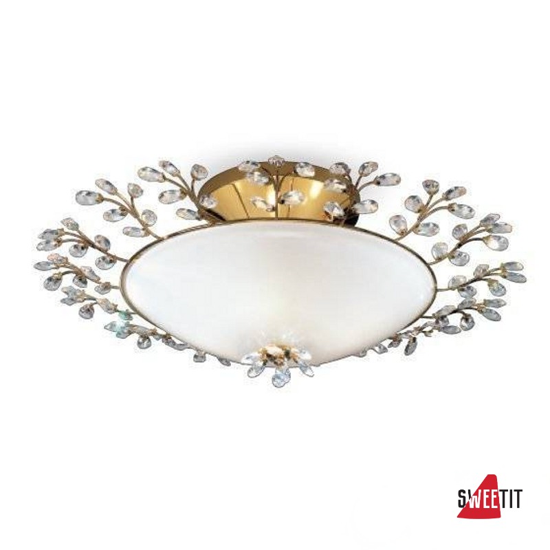Светильник потолочный PREARO Giardino Dicristallo 1937-70-PL-24K-A