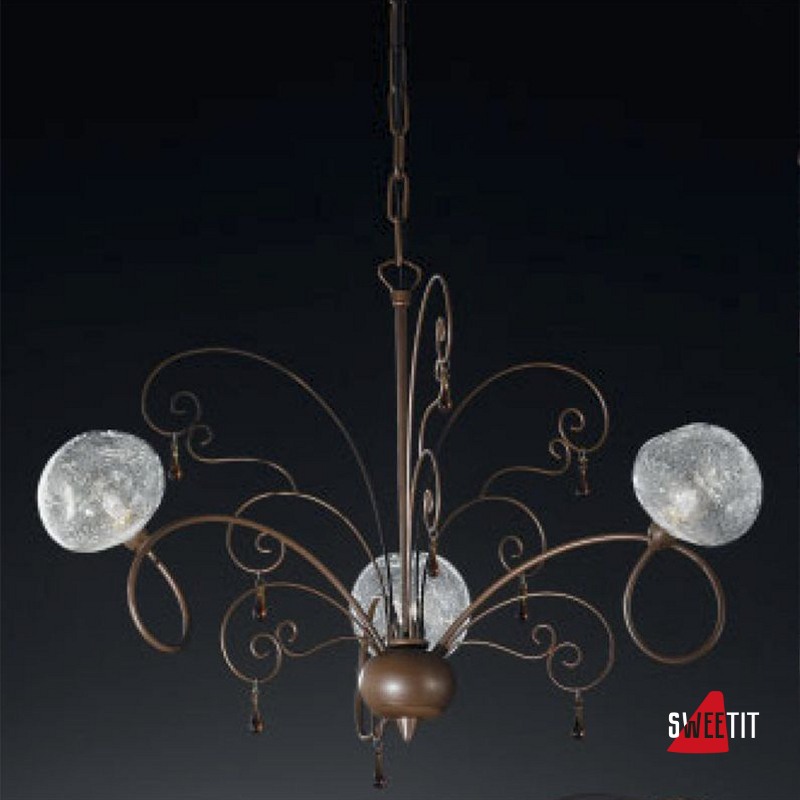 Потолочные светильники IDL Pulegosa 358/3 CRYSTAL в Москве купить в Sweetit.ru