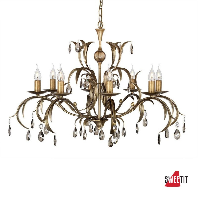 Люстра Elstead Lighting Lily LL8 ANT BRZ