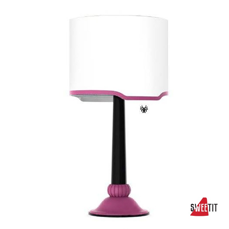 Настольная лампа Beby Group Pure 7820L02 Chrome Fuchsia Venice 017 - rose