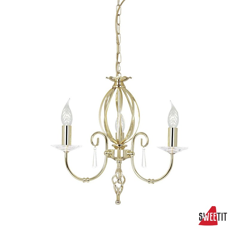 Люстра Elstead Lighting Aegean AG3 POL BRASS