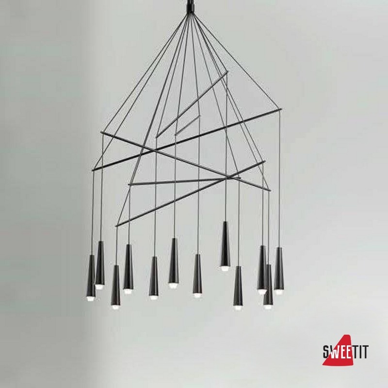 Подвесной светильник Morosini Mikado MIKADO LA12 glass-S 0572LA07SAL3
