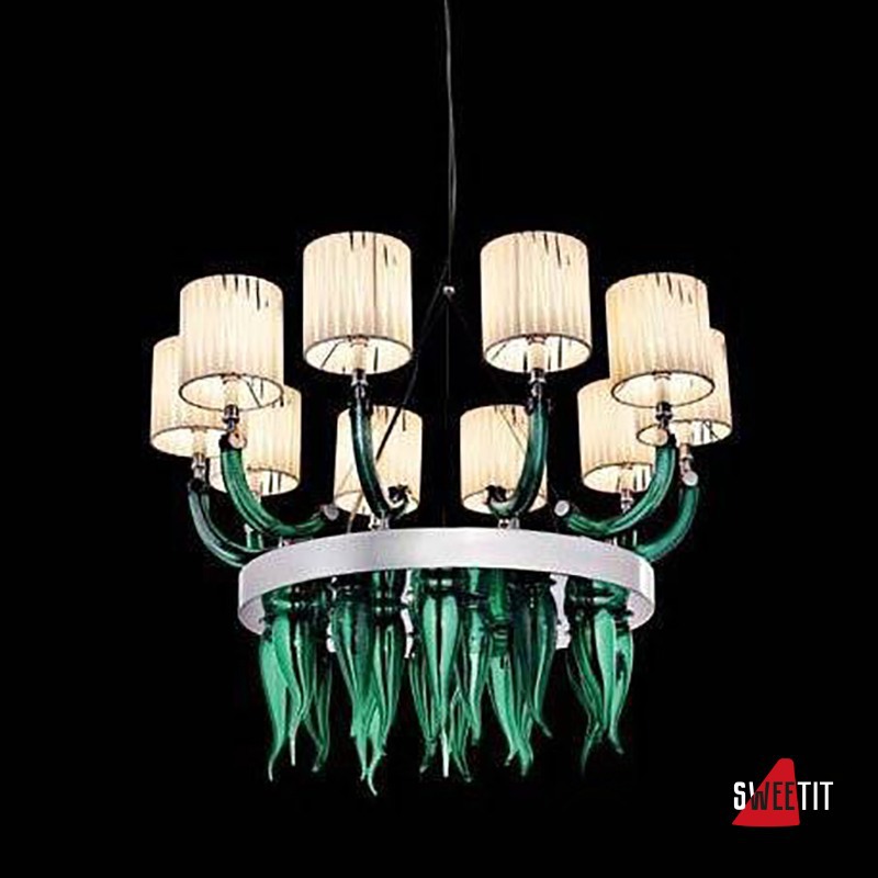Люстра Beby Group Prive 0220B04 Chrome Emerald White