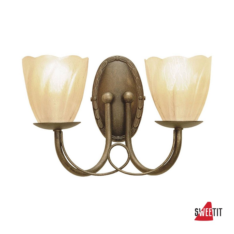Бра Elstead Lighting Minster MN1 BLK/GOLD + 2x GS54