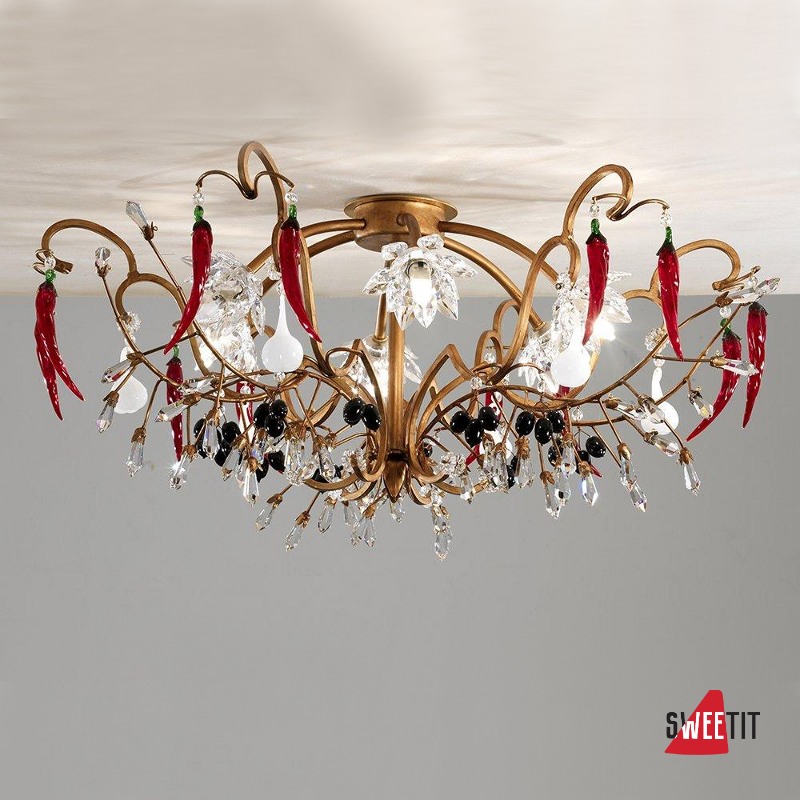 Светильник потолочный TREDICI MURANO 1369.6 F