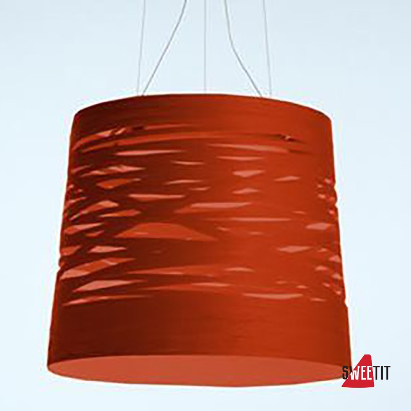 Подвесной светильник FOSCARINI TRESS GRANDE SOSPENSIONE ROSSO H.CM.500