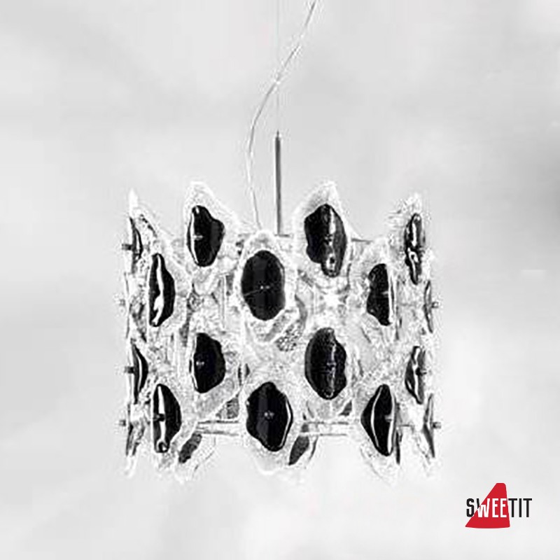 Подвесной светильник IDL Sofia 488/3 Chrome+black