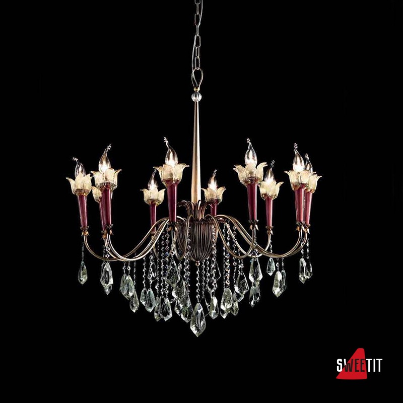 Люстра StilLux Lumen 3501/10-PO-T