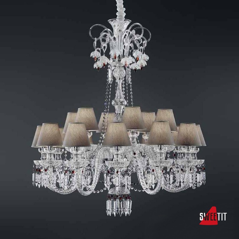 Люстра Italamp Chanel 248/12+6 Transp. / C