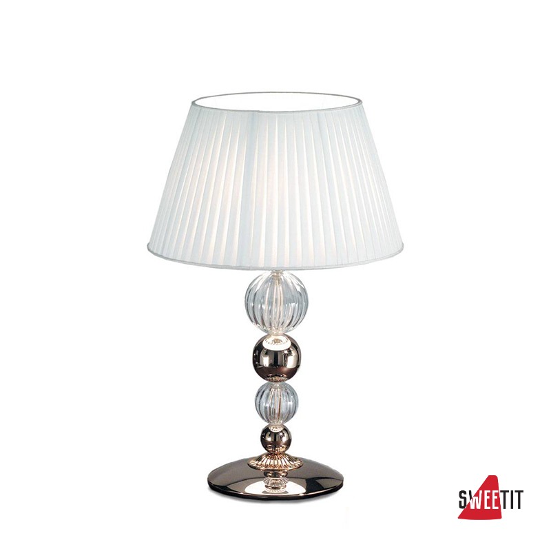 Настольная лампа IDL Vanity 585/1L black nickel white