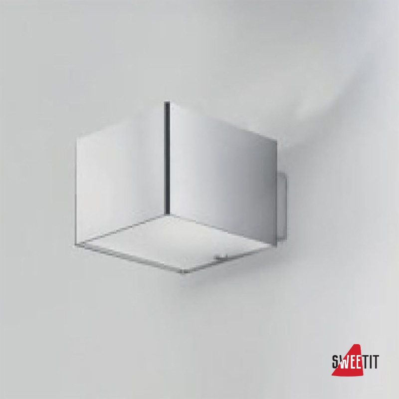 Светильник настенно-потолочный Panzeri Domino Inox P 1037.14