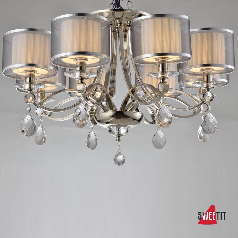 Потолочная люстра Newport Antalia 1608/PL silver