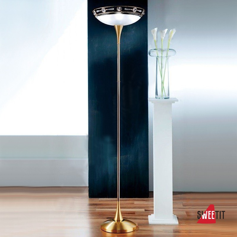 Торшер ORION Opaldesign STL 12-1099-1 gold-matt-klar-matt