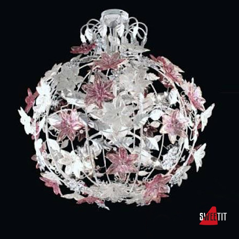 Потолочный светильник Renzo Del Ventisette PL 14382/8 DEC. 0148 + ARGENTO