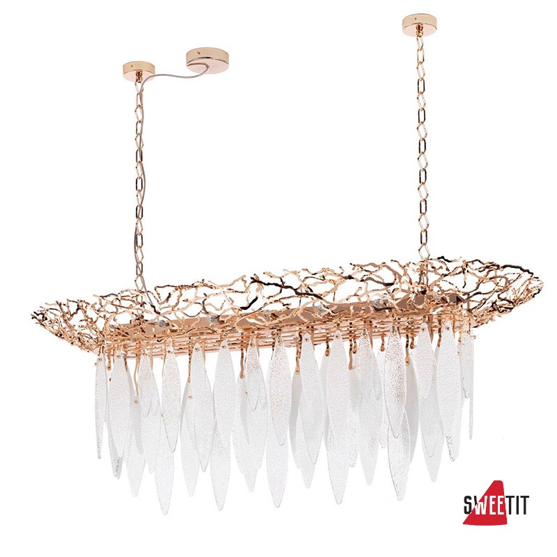 Подвесной светильник IDL Elite 596/150 bronze transparent