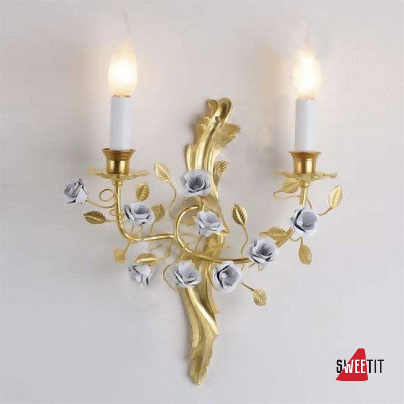 Бра 2-х рожковое CIULLI Rose 9491A-dx