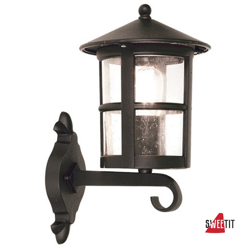 Уличный настенный светильник Elstead Lighting Hereford BL22/G BLACK