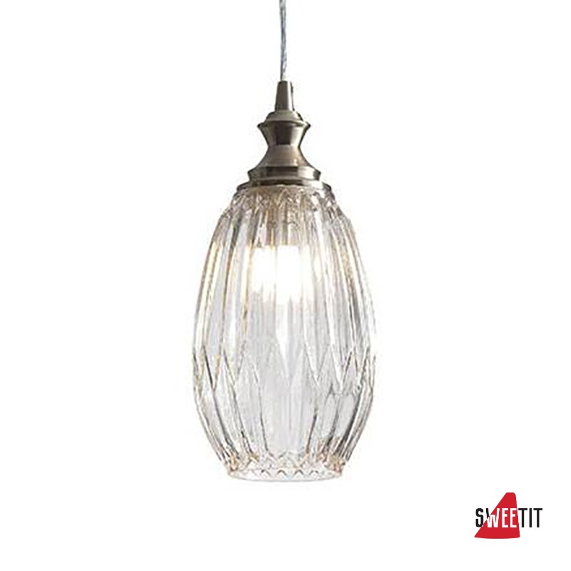 Подвесной светильник Newport Deva 6141/S nickel + clear