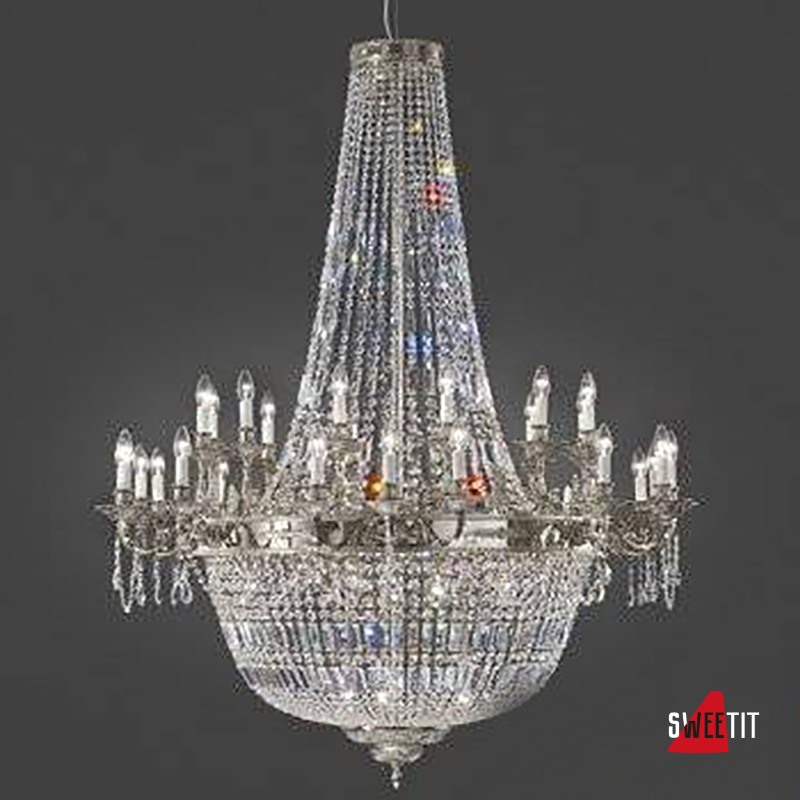 Люстра Italamp S053/150 Transp./ NK / Spectra Crystal