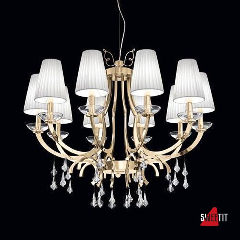 Люстра Beby Group Prestige 0180B05 Light gold 024 Trasparent Half Cut Crystal